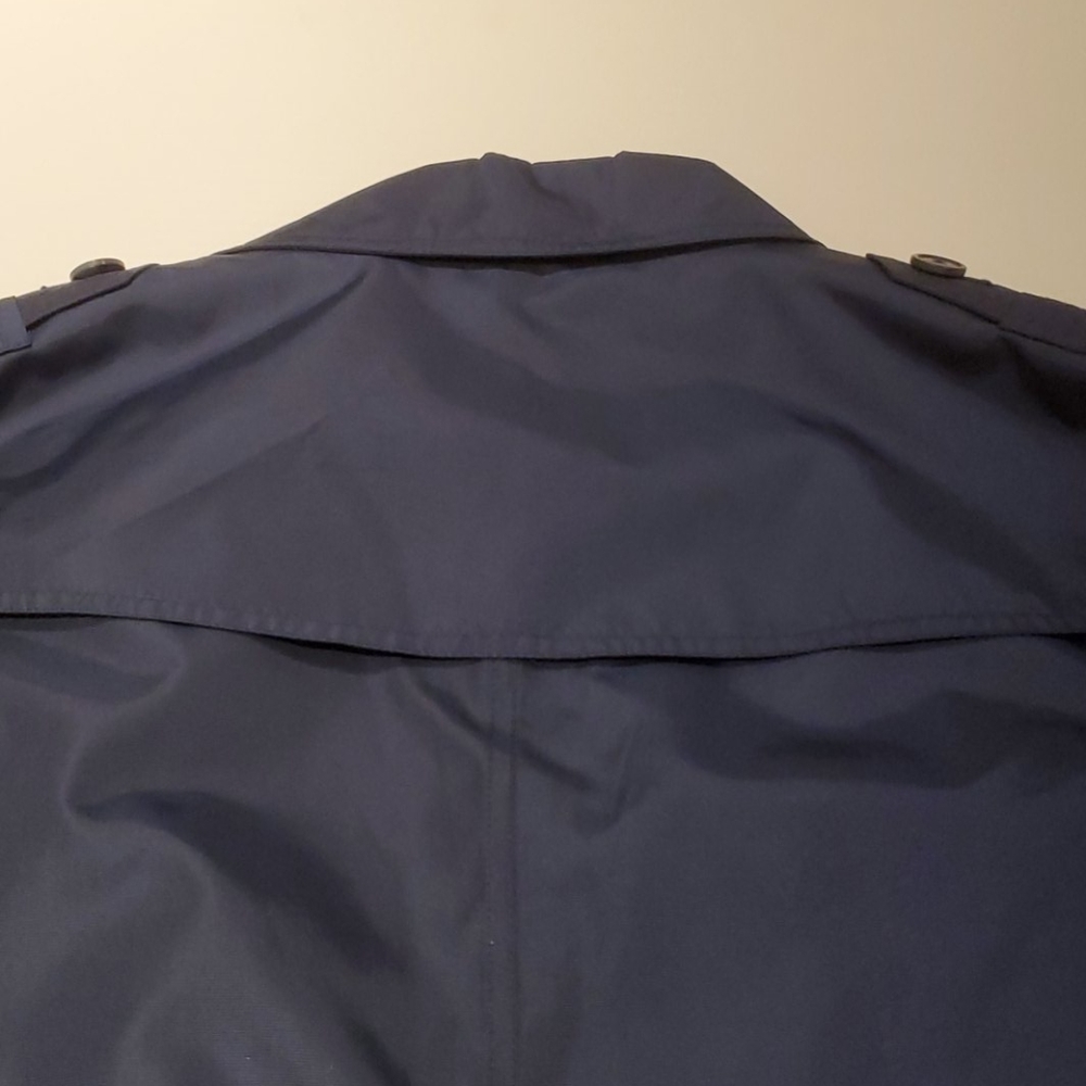 NWT! Tommy Hilfiger Fletch Solid Rain Coat Blue - Picture 7 of 8